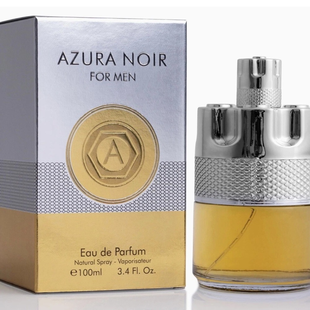 Azura Noir for Men Eau De Parfum - Woody Spicy Fragrance Long-Lasting Colog...